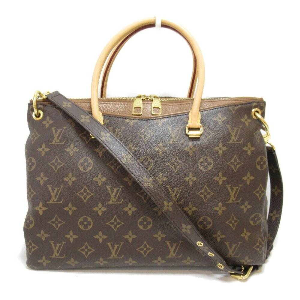 Pallas BB Monogram Canvas Shoulder Bag